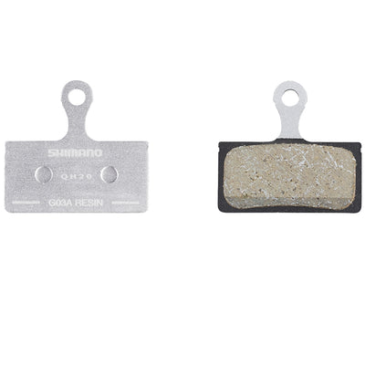 Shimano Bisiklet Disk Fren Balatası Resin G03A Yay/Pim Dahil 1 Çift