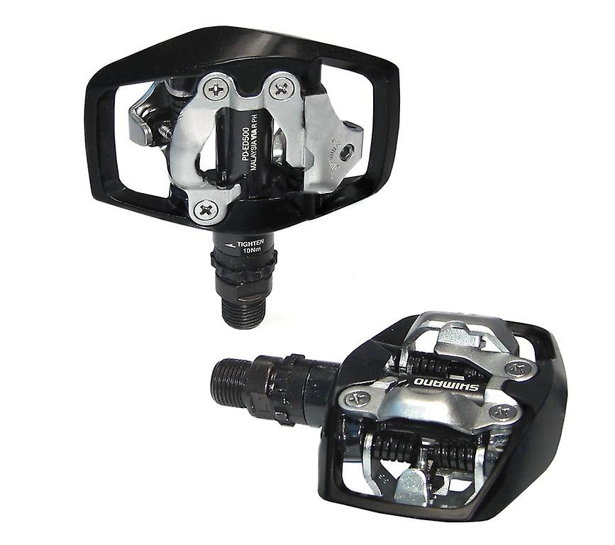 Shimano Bike Pedal SPD PD-ED500 SM-SH56 With Lock