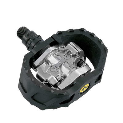 Shimano Bisiklet Spd Pedal  PD-M424 Gümüş/Siyah SM-SH51 Kilit İle Birlikte