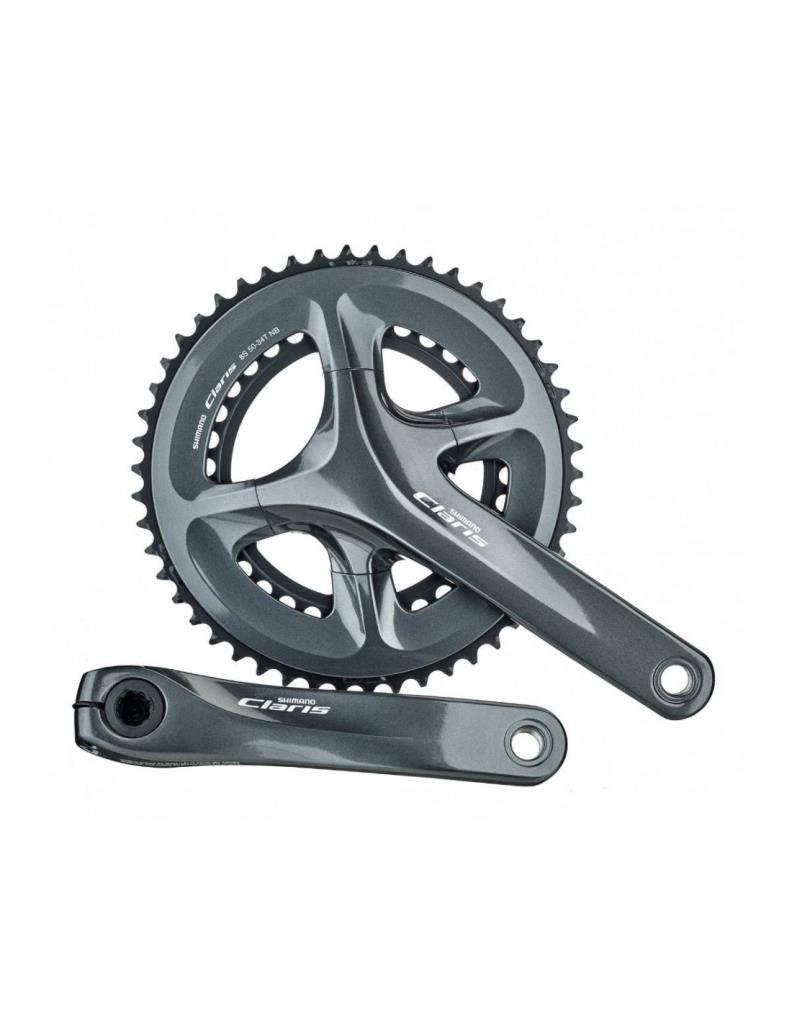 Shimano Claris FC-R2000 2 Crankset 50-34T 8V 170mm EFCR2000CX04X 