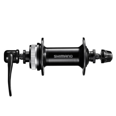 Передняя втулка Shimano Cues HB-QC300, центральный замок, 32 отверстия, 100 мм, QR