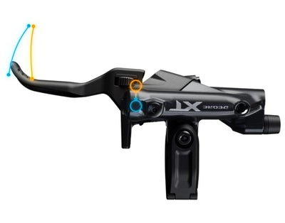 Передний дисковый тормоз Shimano Deore XT BL-M8200 / BR-M8220, левый, новая модель IM82201JLFXSA100