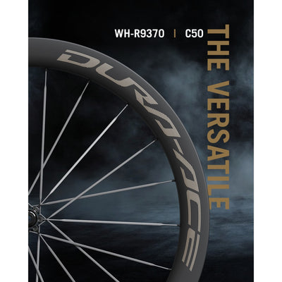 Shimano Dura-Ace R9370 C50 Ön Arka Karbon Jant Seti Tubeless WH-R9370-C50-TL EWHR9370C50LREDB / EWHR9370C50LFEDB