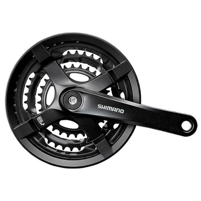 Shimano FC-TY501 Велосипедная тройная система шатунов 6/7/8 передач 42/34/24T 170 мм