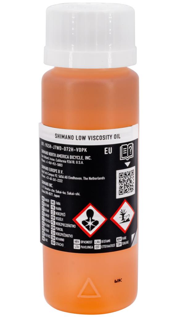 Shimano Hidrolik Mineral Low Visc Fren Yağı 100ml ISMLVOIL01M