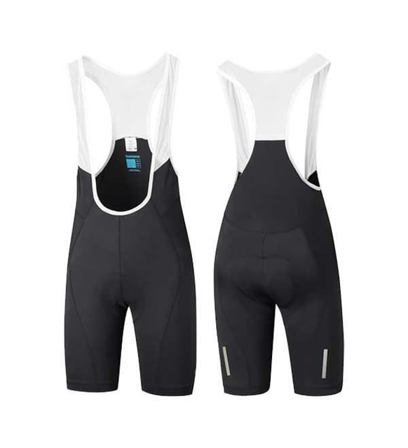 Велосипедные тайтсы Shimano Kodama с подтяжками PCWPAPSUS51ML010