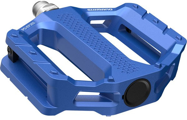 Shimano PD-EF202 Blue Aluminum Wide Bicycle Pedal