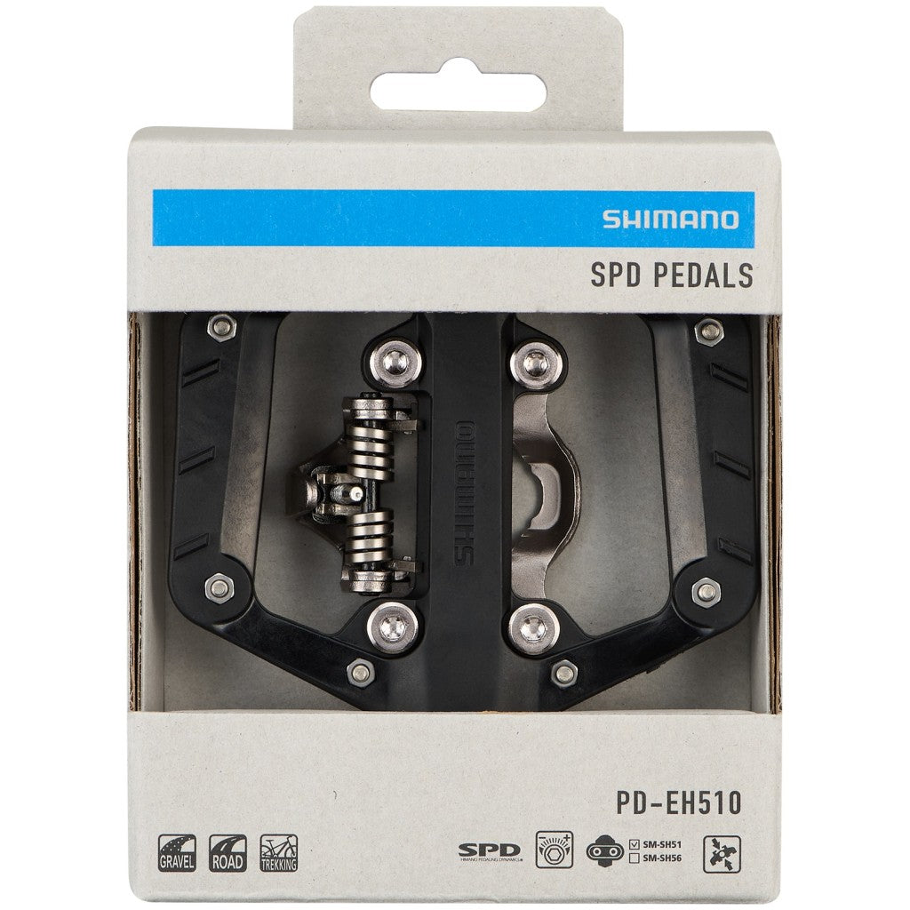 Shimano PD-EH510 SPD ve Düz Çift Taraflı Bisiklet Pedalı EPDEH510