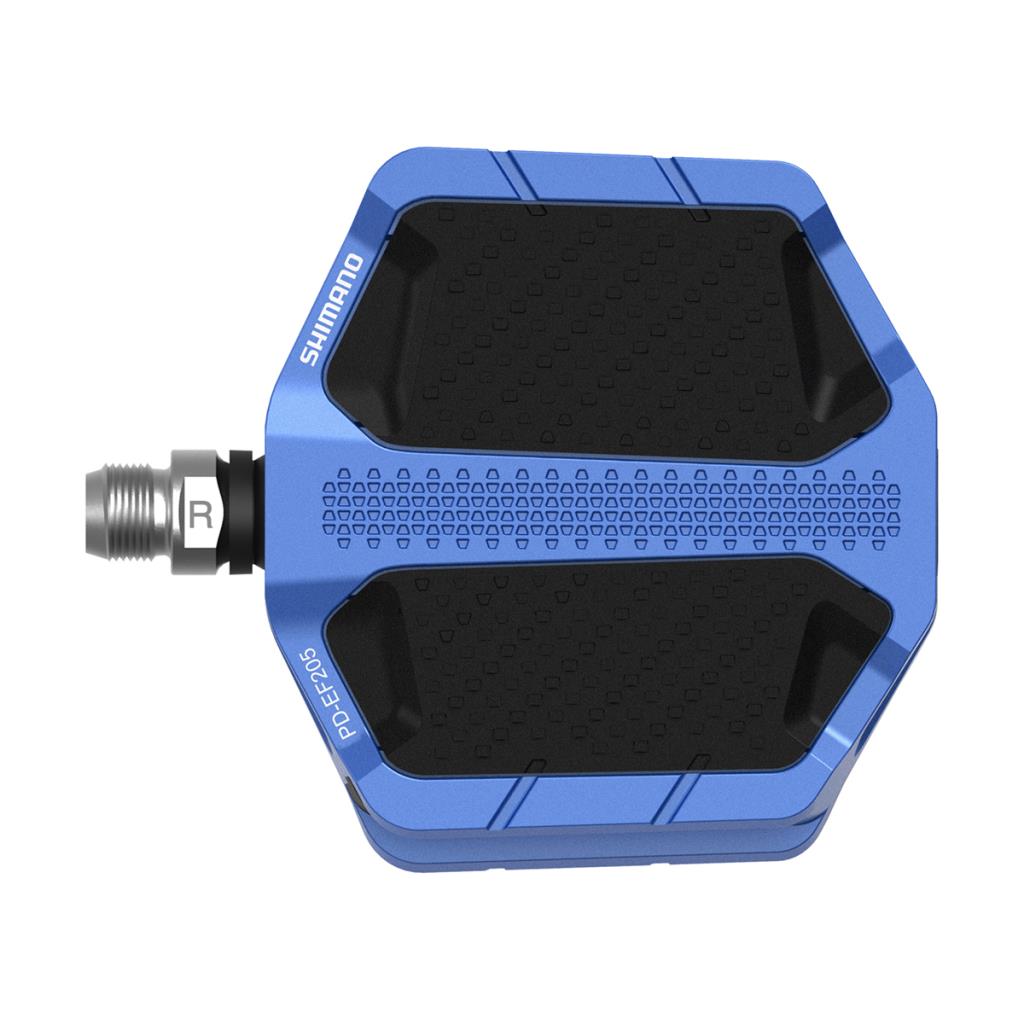 Shimano Platform Bicycle Pedal Blue PD-EF205