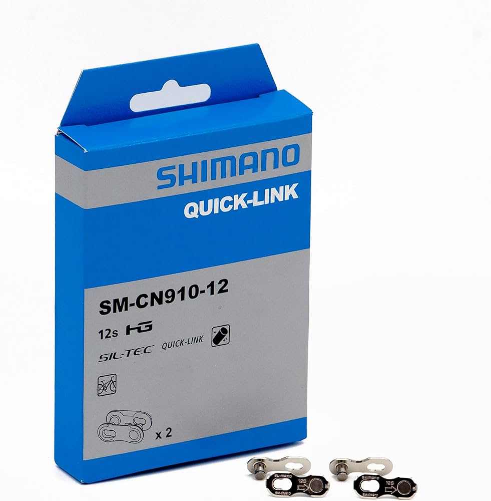 Shimano SM-CN910-12 Vites Uyumlu Powerlink-Quicklink Parçası 2 Adet ISMCN91012A