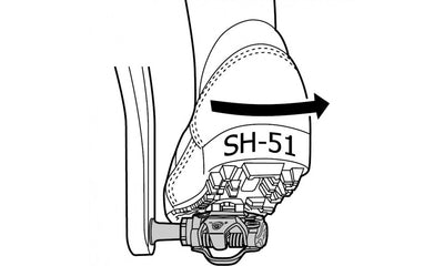 Shimano SM-SH51 Mtb Kal Seti ISMSH51