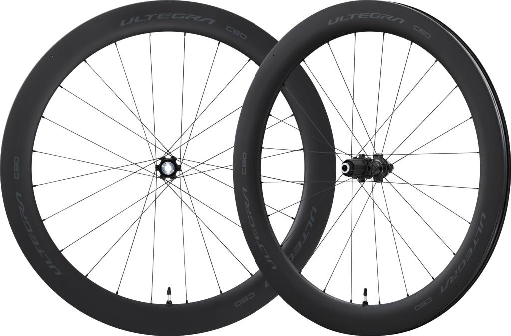 Shimano Ultegra C60 Karbon Jant Seti Tubeless WH-R8170-C60-TL Centerlock 12x100/12x142mm EWHR8170C60LFERED
