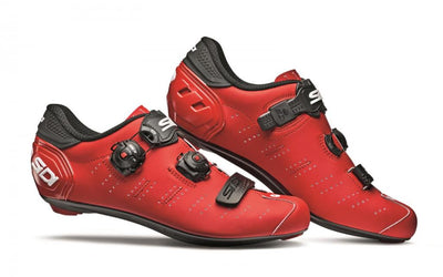 Sidi Ergo 5 Matt Yol Bisikleti Ayakkabısı Matt Red Black 43 Numara