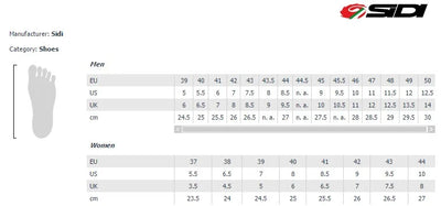 Sidi Tiger Carbon Dağ Bisikleti Ayakkabısı 46 Numara Matt Black White