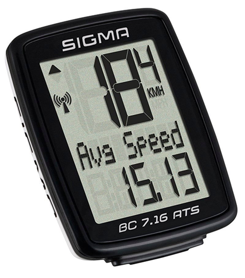 Sigma Wireless Speedometer Bc 7.16 Ats 