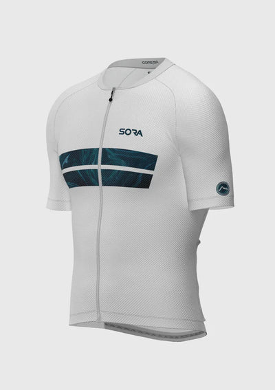 Sora Beyaz-Aqua Climb Core Bisiklet Forması