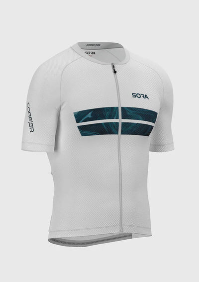 Sora Beyaz-Aqua Climb Core Bisiklet Forması