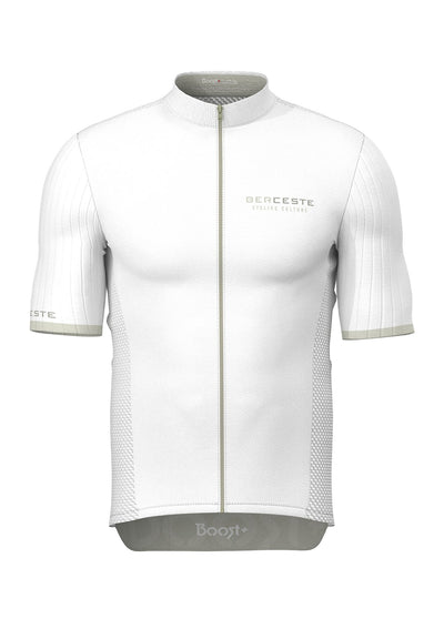 Белое летнее велосипедное джерси Sora Berceste Boost+ 