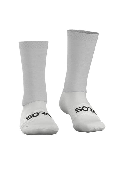 Мягкие белые велосипедные носки Sora