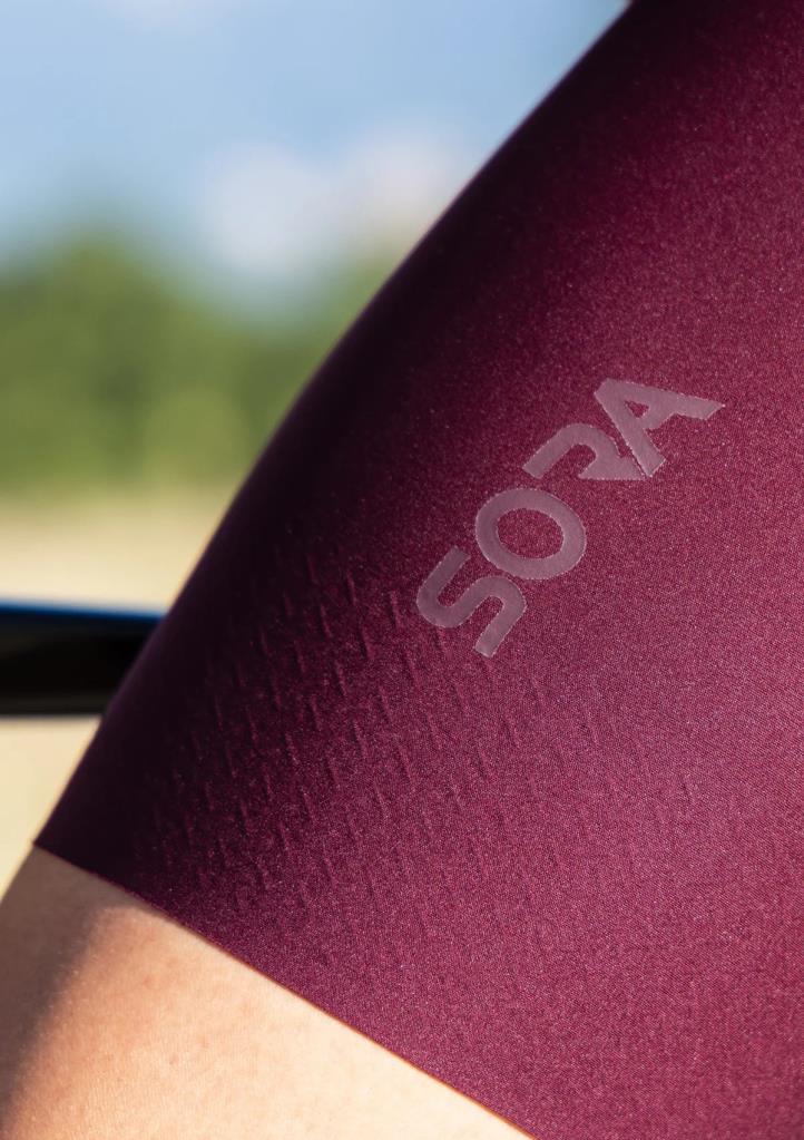 Sora Bordo Road Racer Askılı Bisiklet Taytı