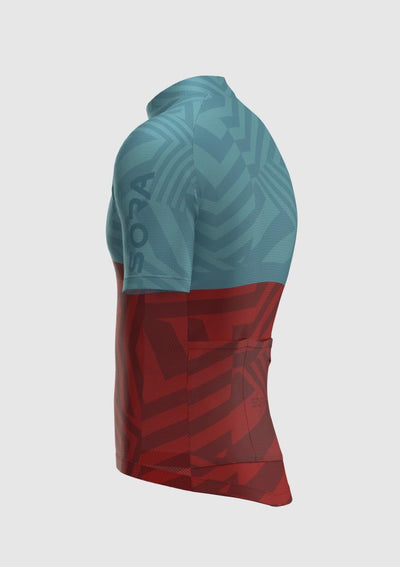 Sora Buz-Kırmızı Regular 3.0 Bisiklet Forması