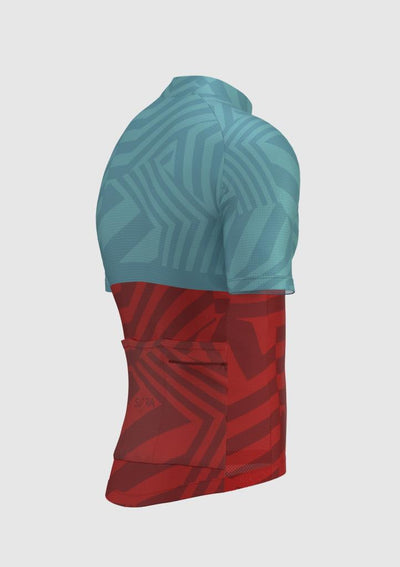 Sora Buz-Kırmızı Regular 3.0 Bisiklet Forması