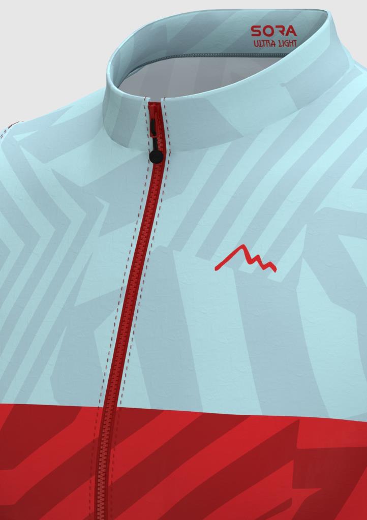 Sora Ice-Red Ultra Light Cycling Vest