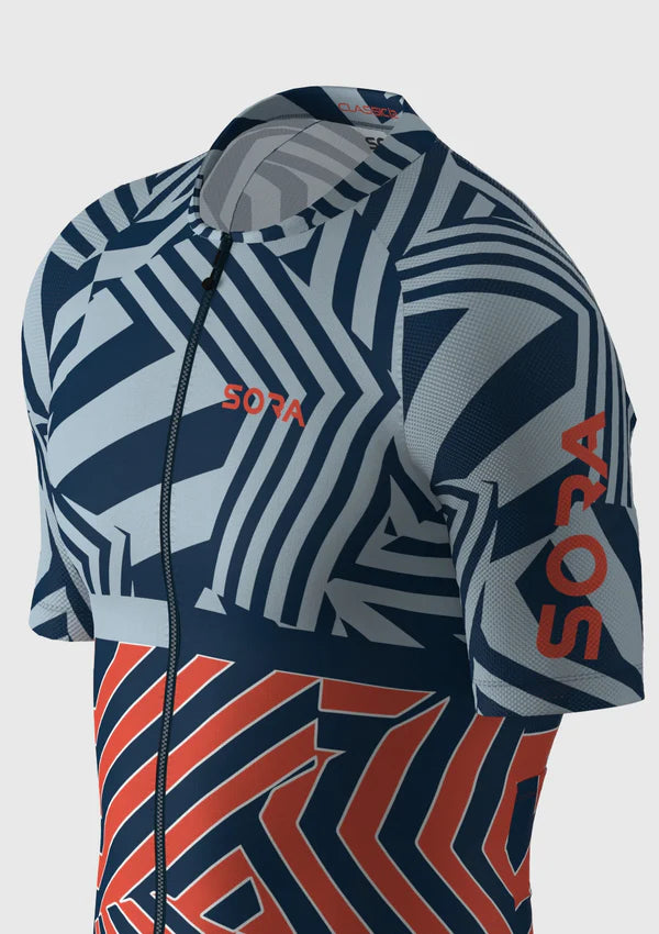Sora Ice-Orange Classic 2 Cycling Jersey