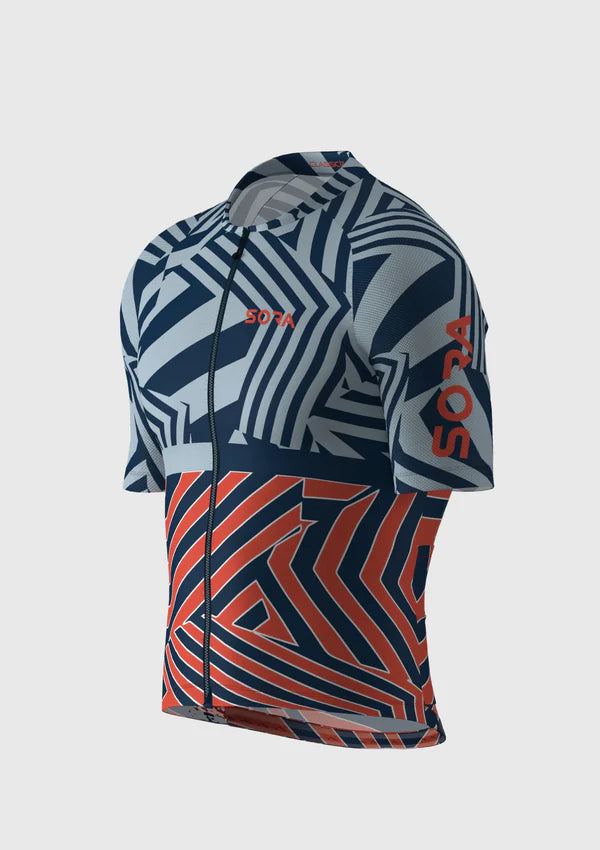 Велосипедная майка Sora Ice-Orange Classic 2