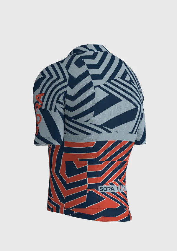 Велосипедная майка Sora Ice-Orange Classic 2