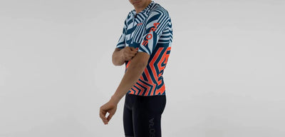 Велосипедная майка Sora Ice-Orange Classic 2