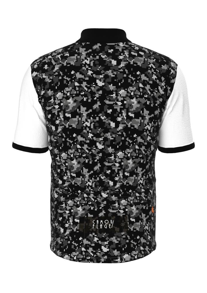 Sora Camouflage Regular Short Sleeve Cycling Jersey 