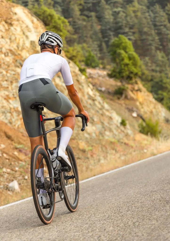 Sora Gri Road Racer Askılı Bisiklet Taytı