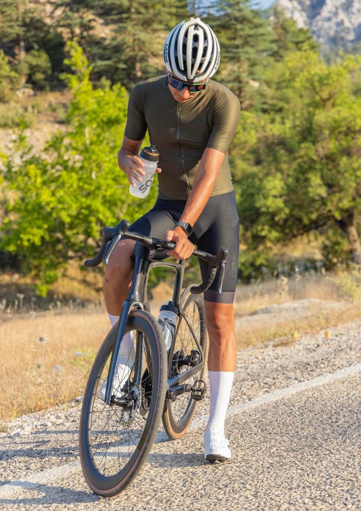 Sora Khaki Climb Core Cycling Jersey 