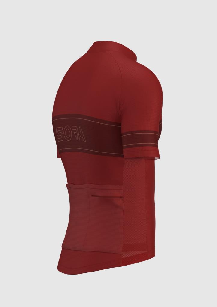 Sora Kadife-Kırmızı Regular 3.0 Bisiklet Forması
