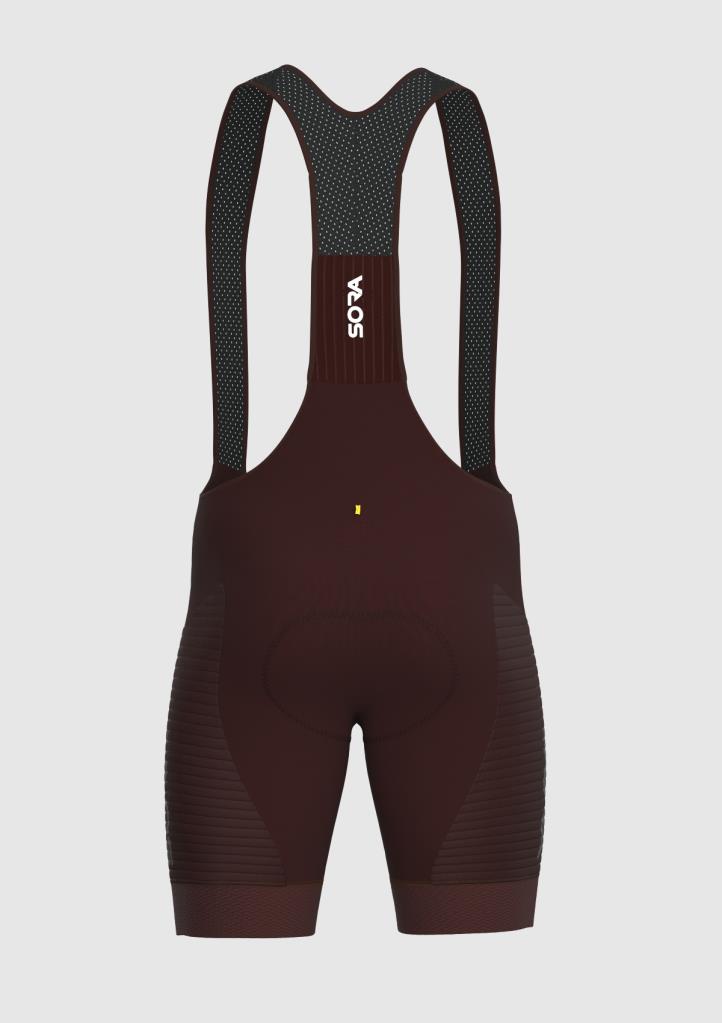 Sora Brown Pro 2.0 Strappy Cycling Tights 