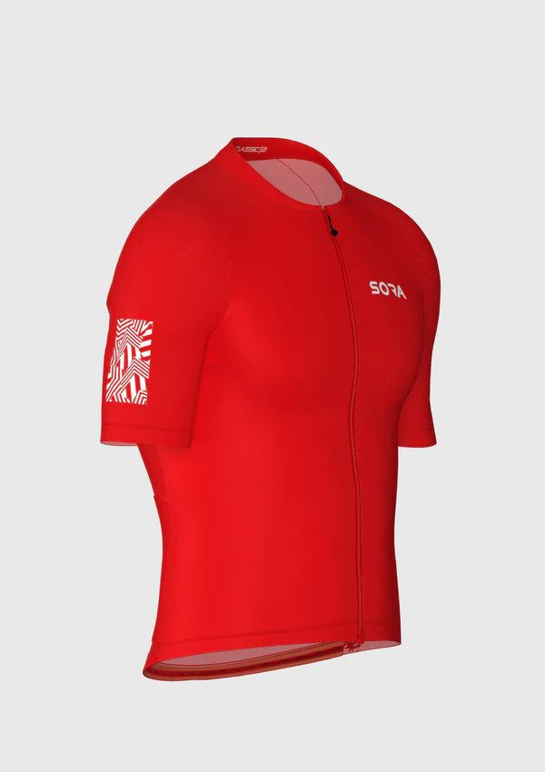 Sora Red Classic 2 Cycling Jersey 