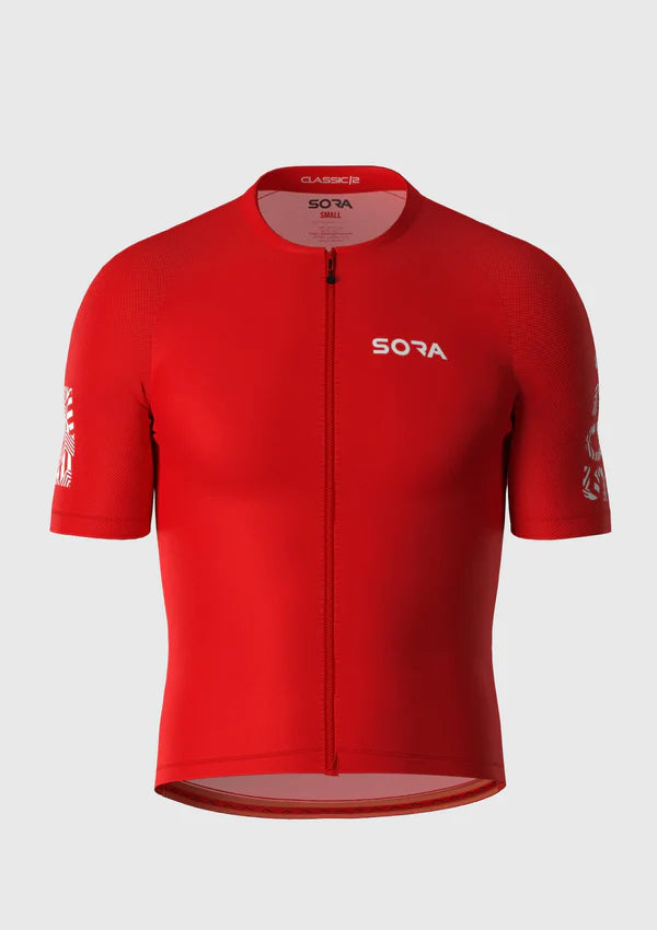 Sora Red Classic 2 Cycling Jersey 