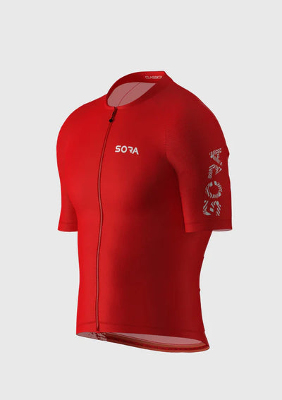 Красная велосипедная майка Sora Classic 2 