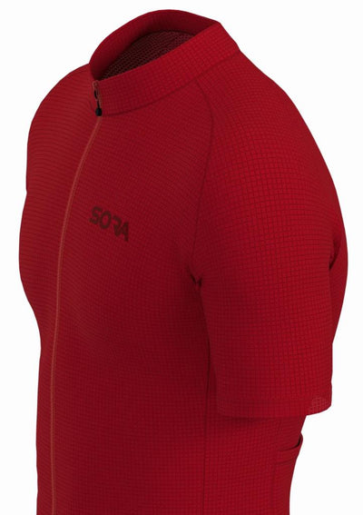 Мужская велосипедная майка Sora Red Regular