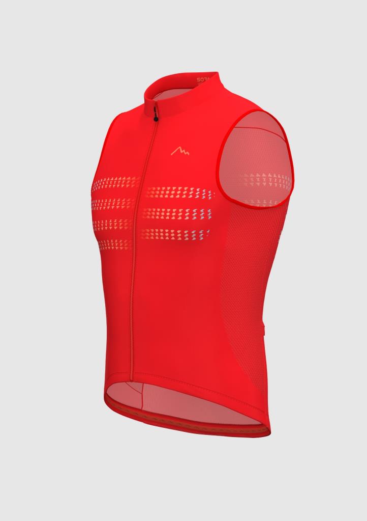 Sora Red Ultra Light Cycling Vest