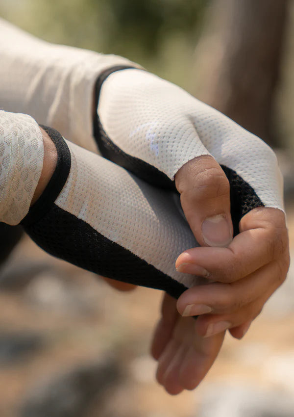 Sora Cream Aero Light 2.0 Cycling Gloves 