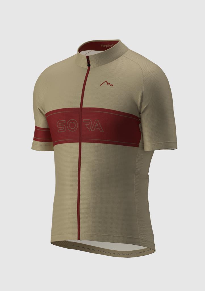 Sora Cream-Velvet Regular 3.0 Cycling Jersey 