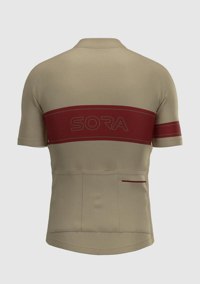 Sora Cream-Velvet Regular 3.0 Cycling Jersey 