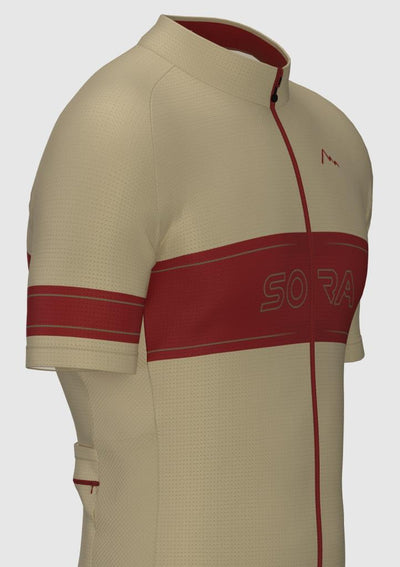 Sora Cream-Velvet Regular 3.0 Cycling Jersey 