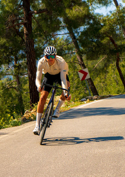 Sora Cream Pro Light Cycling Socks 