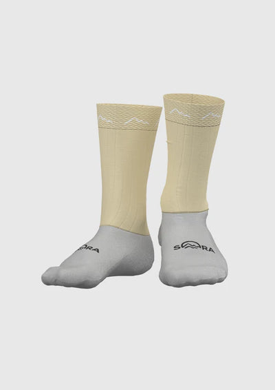 Sora Cream Pro Light Cycling Socks 
