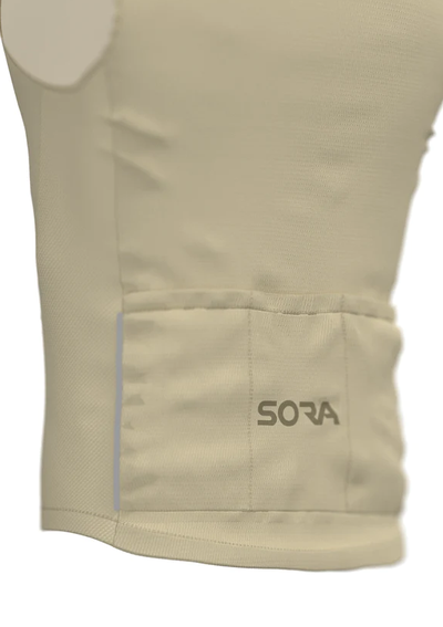 Sora Sand Winter Windbreaker Vest 