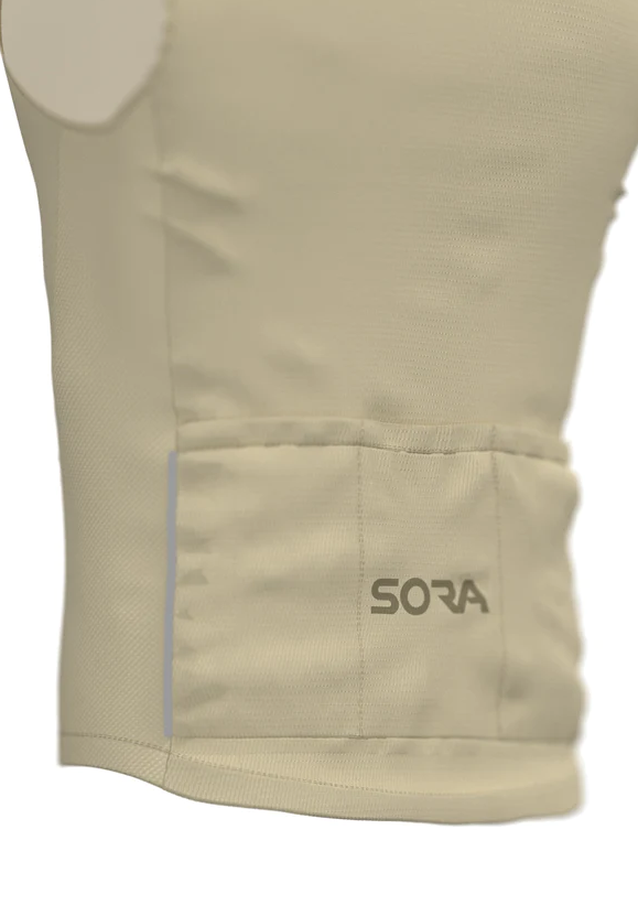 Sora Sand Winter Windbreaker Vest 