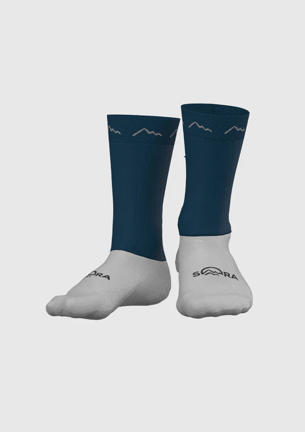 Sora Navy Blue Pro Light Cycling Socks 